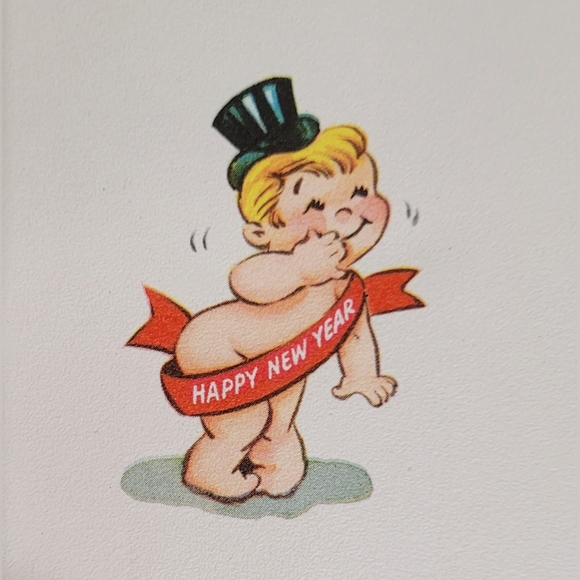 ๐
๐ผ RARE 1940s Vintage Funny Naughty Christmas Card - Bundle to Save $ ๐
๐ผ - Picture 6 of 7